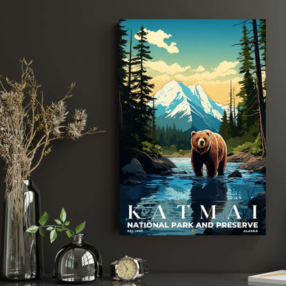 Katmai National Park Poster | S07