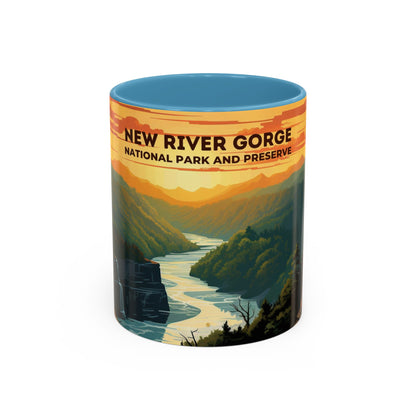 New River Gorge National Park Mug | Accent Coffee Mug (11, 15oz)