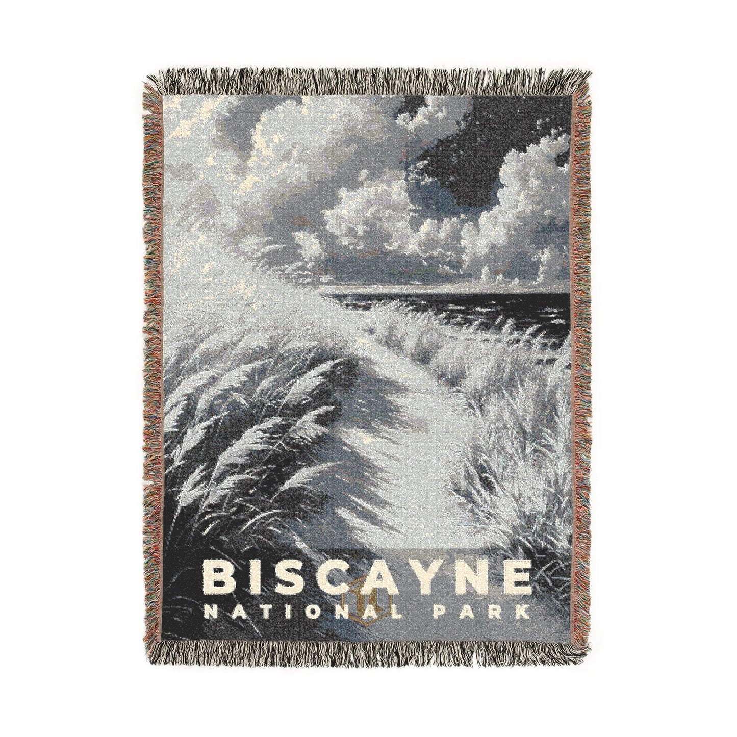 Biscayne National Park Woven Blanket | S15