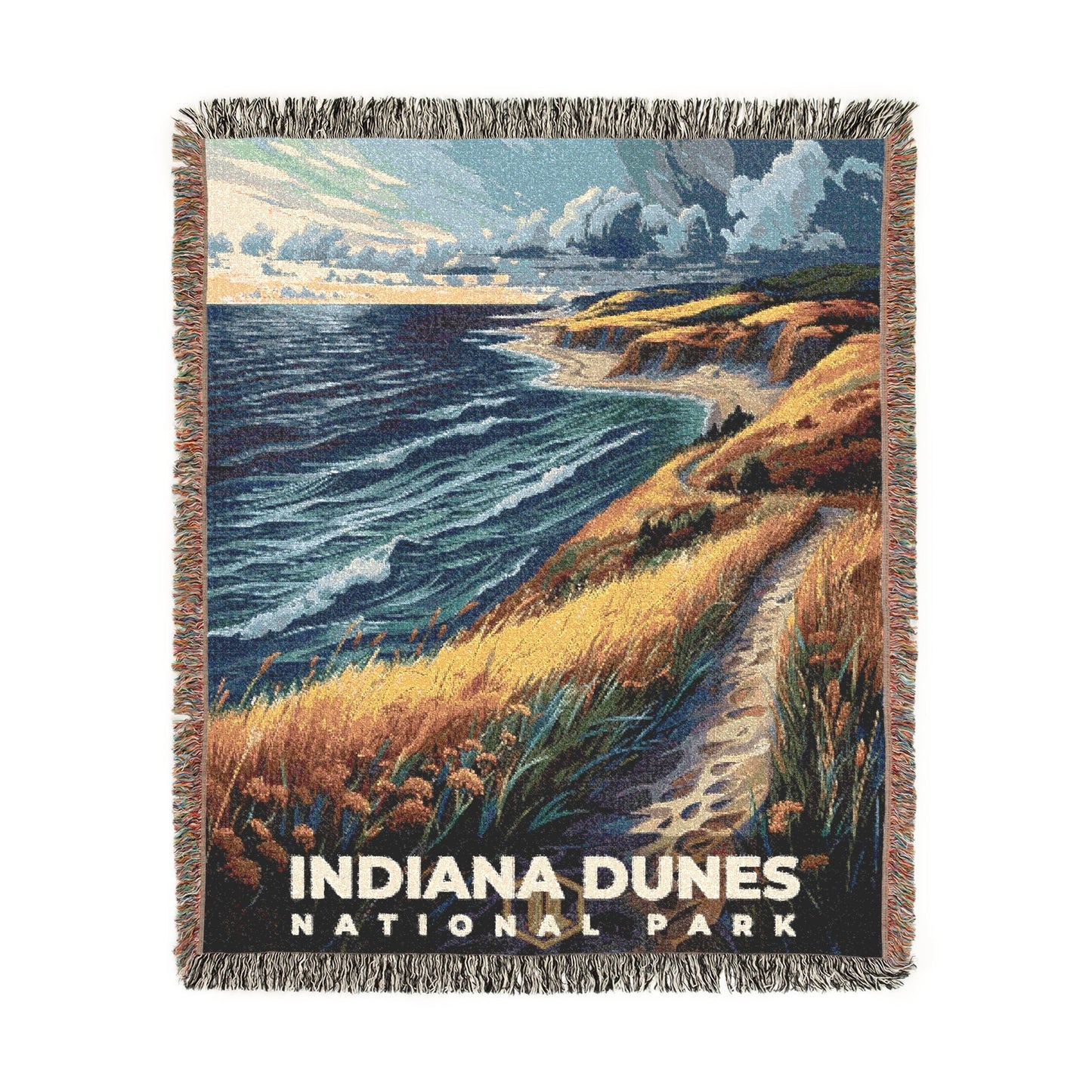 Indiana Dunes National Park Woven Blanket | S11