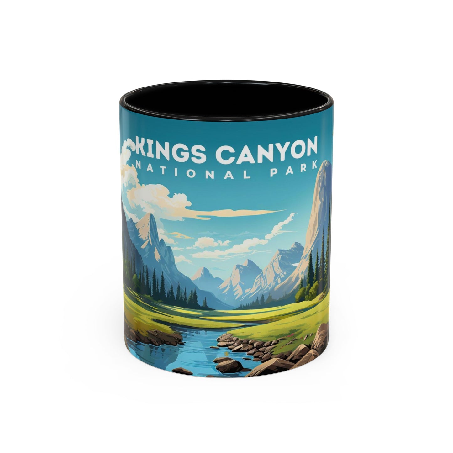 Kings Canyon National Park Mug | Accent Coffee Mug (11, 15oz)