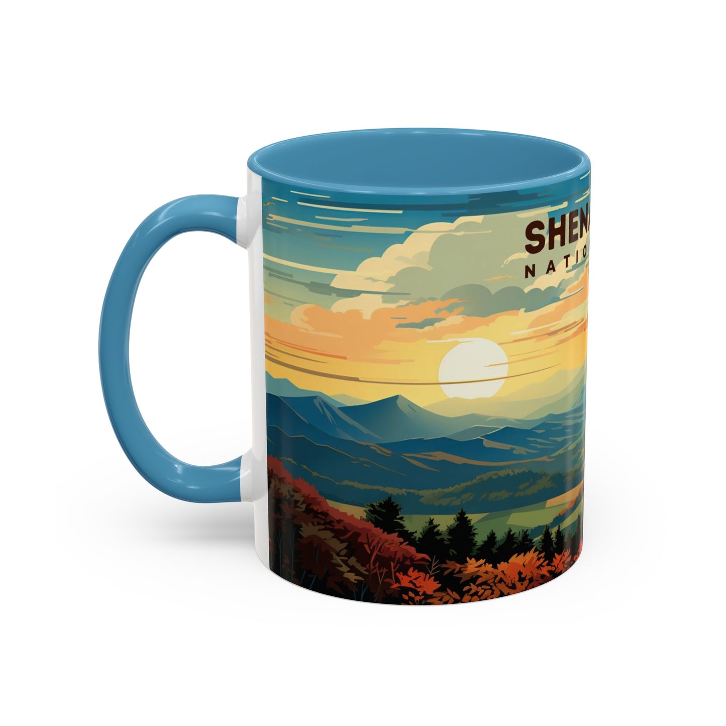 Shenandoah National Park Mug | Accent Coffee Mug (11, 15oz)