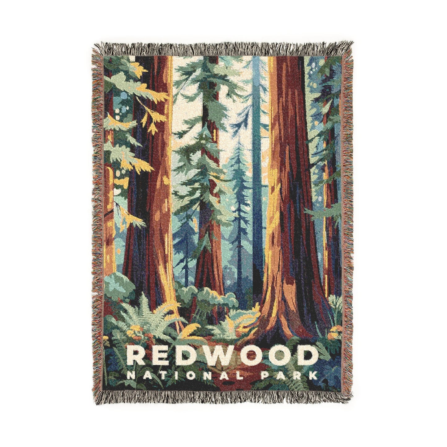 Redwood National Park Woven Blanket | S20