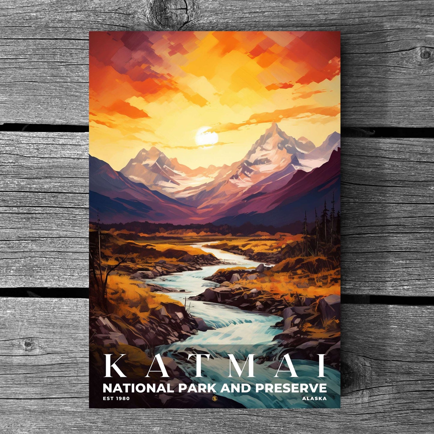 Katmai National Park Poster | S06