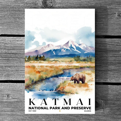 Katmai National Park Poster | S04