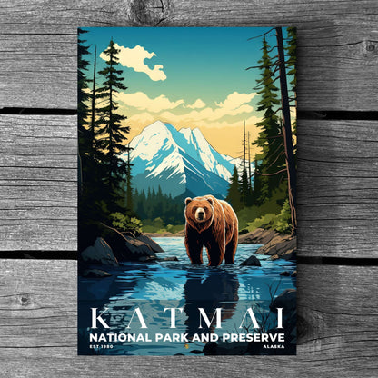 Katmai National Park Poster | S07