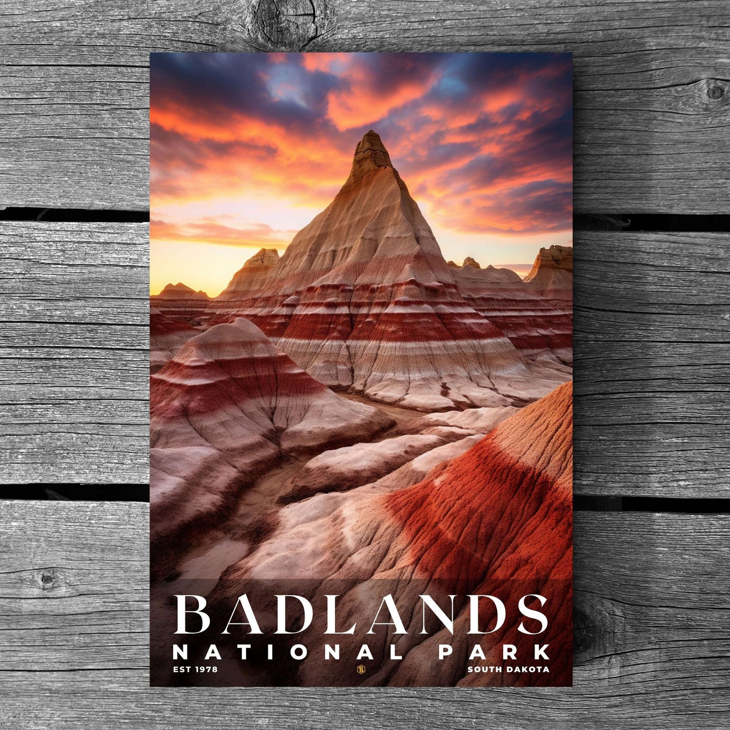 Badlands National Park Poster | S10