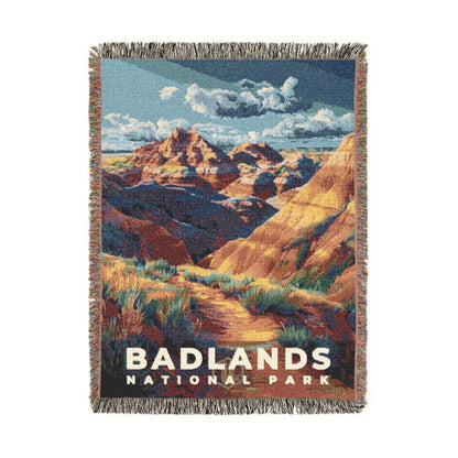 Badlands National Park Woven Blanket | S18