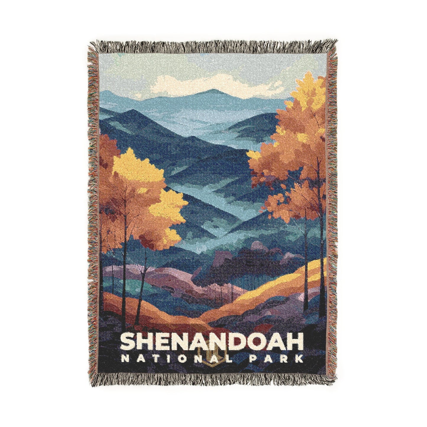 Shenandoah National Park Woven Blanket | S20