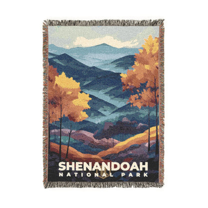 Shenandoah National Park Woven Blanket | S20