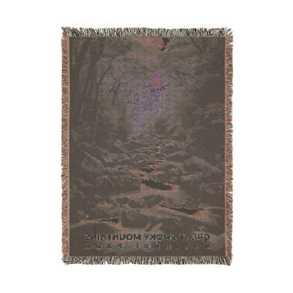 Great Smoky Mountains National Park Woven Blanket | S10