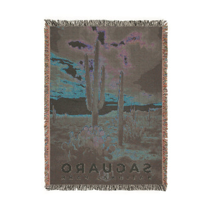 Saguaro National Park Woven Blanket | S10