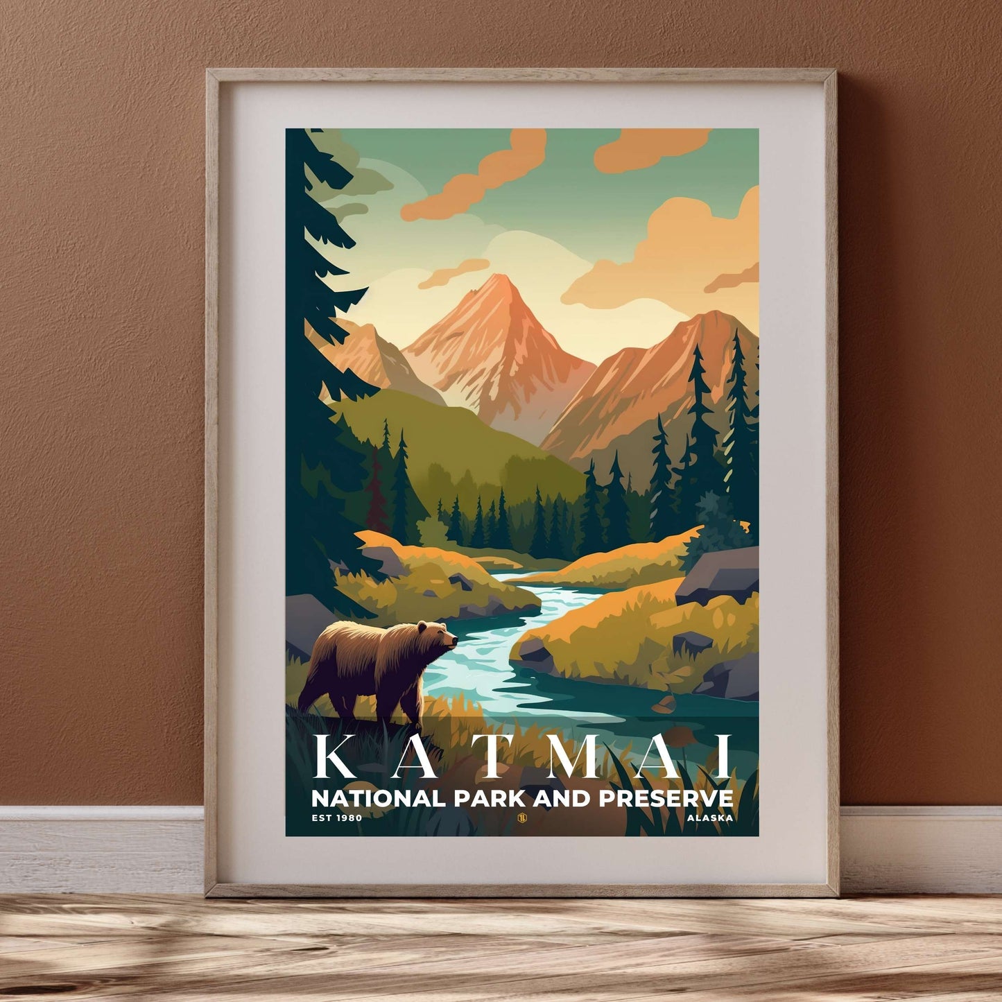 Katmai National Park Poster | S05