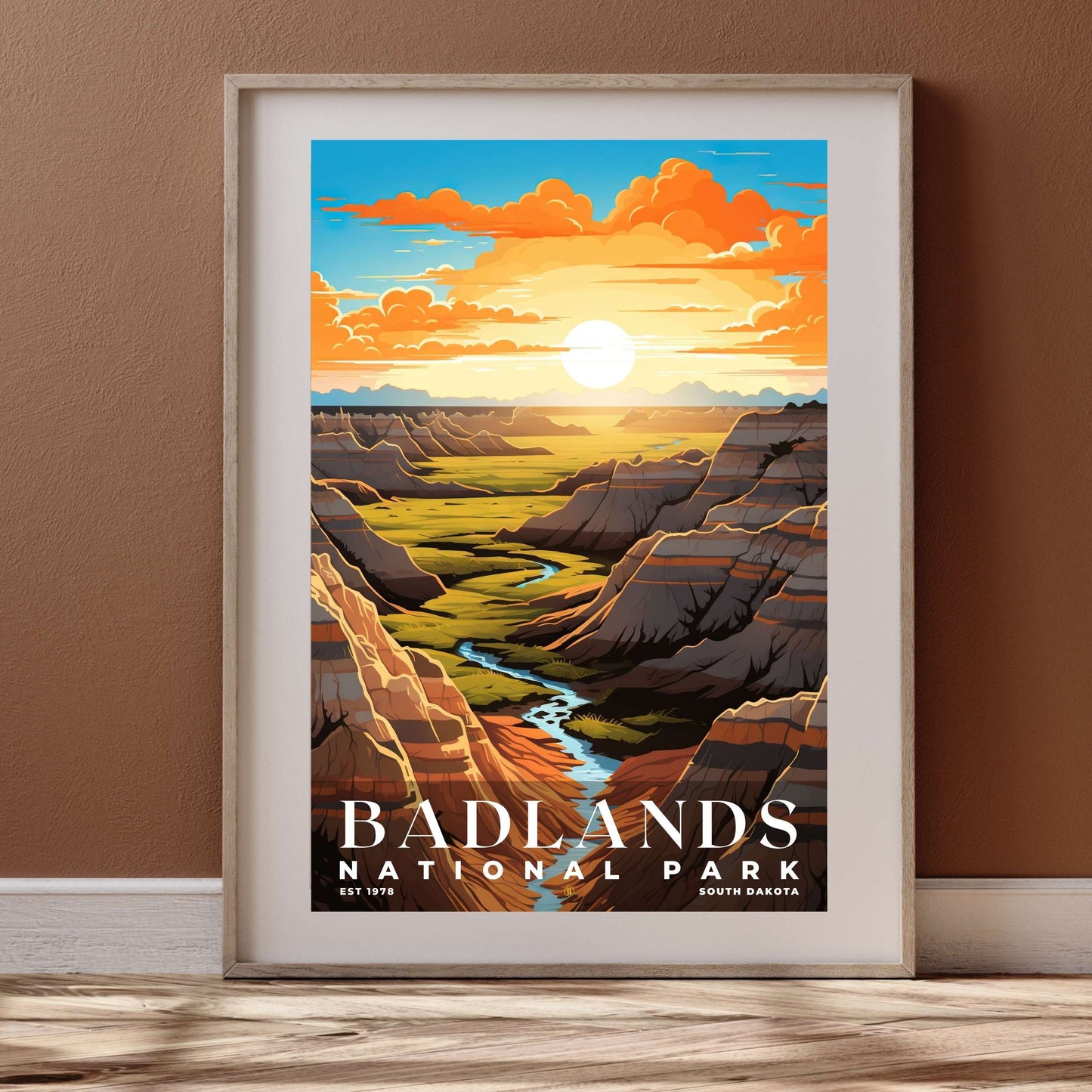 Badlands National Park Poster | S07