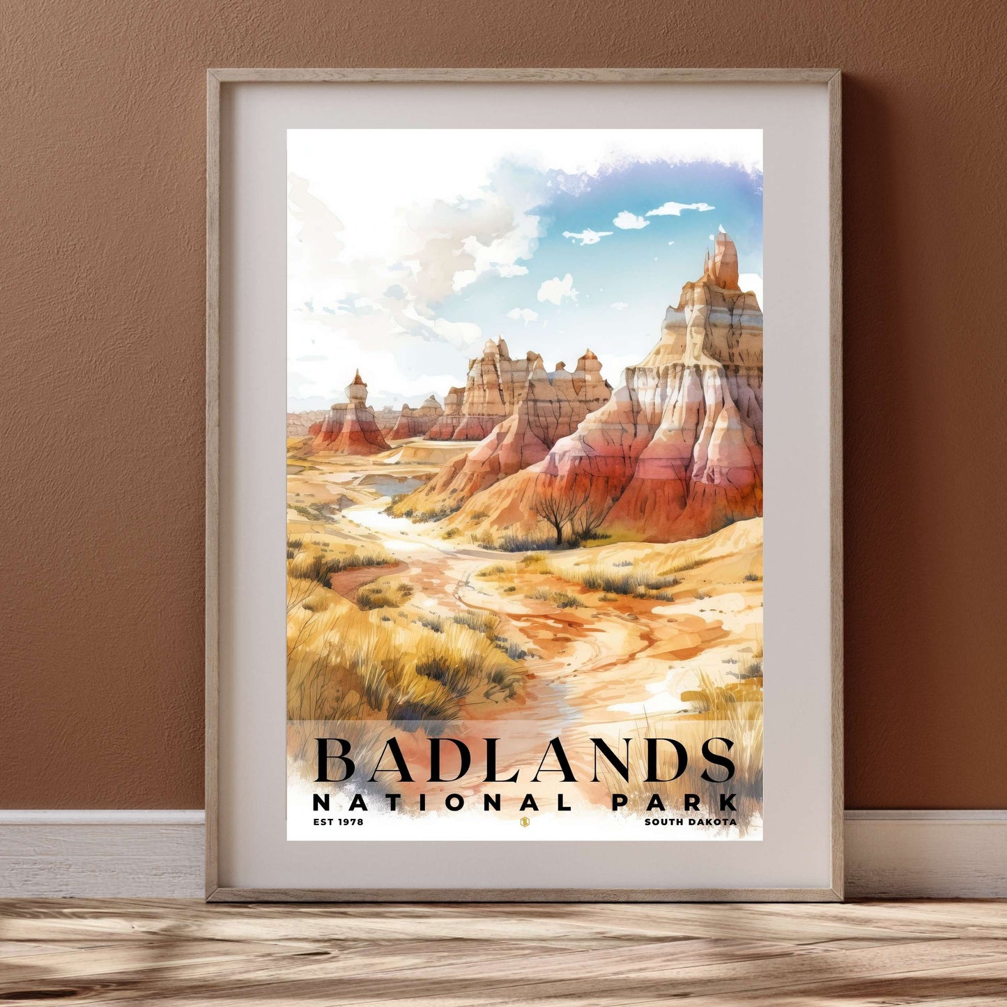 Badlands National Park Poster | S04