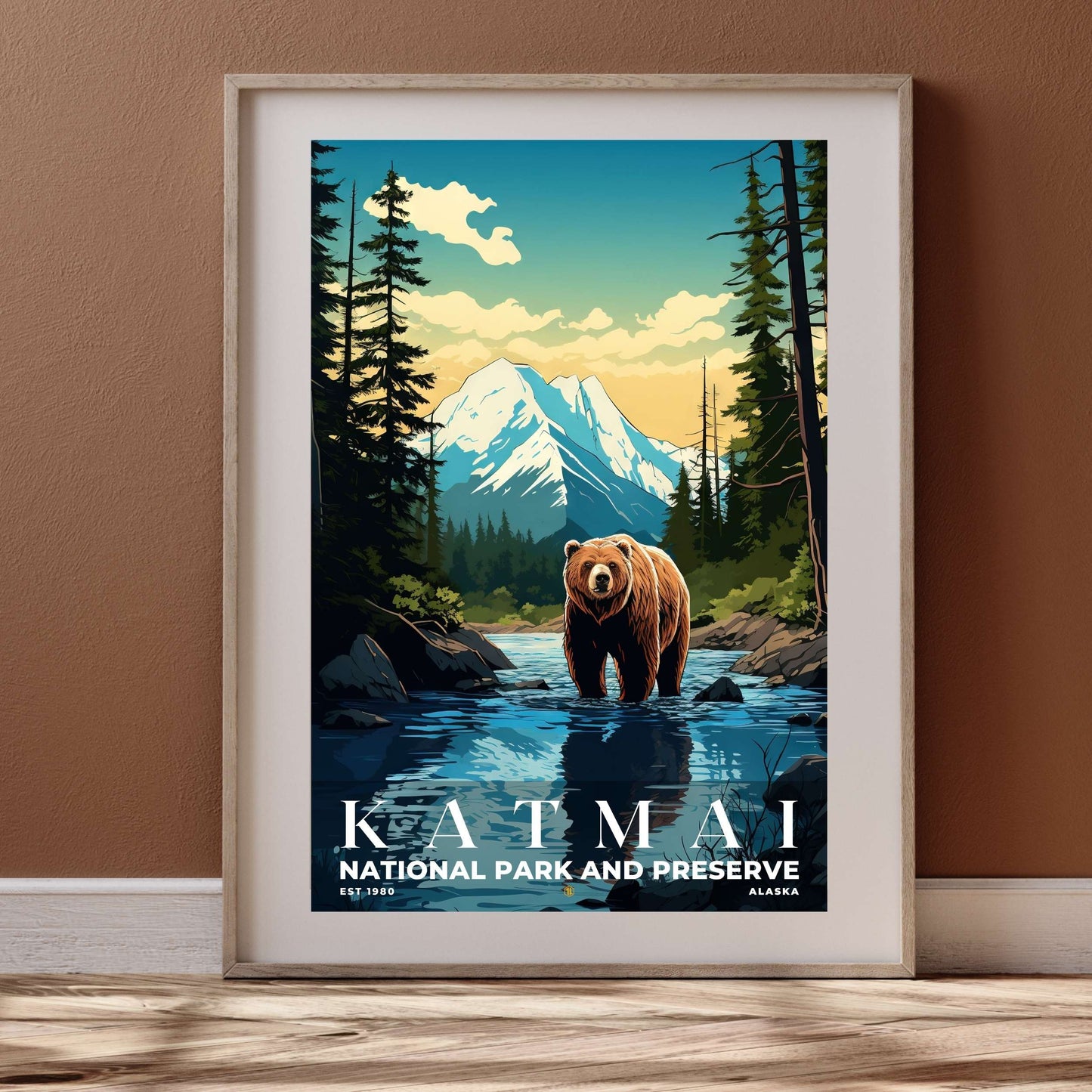 Katmai National Park Poster | S07