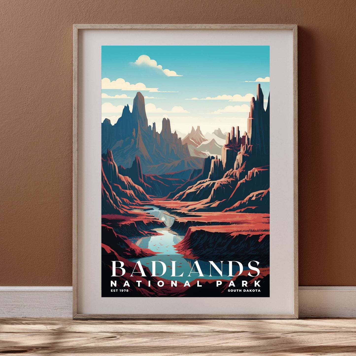 Badlands National Park Poster | S03