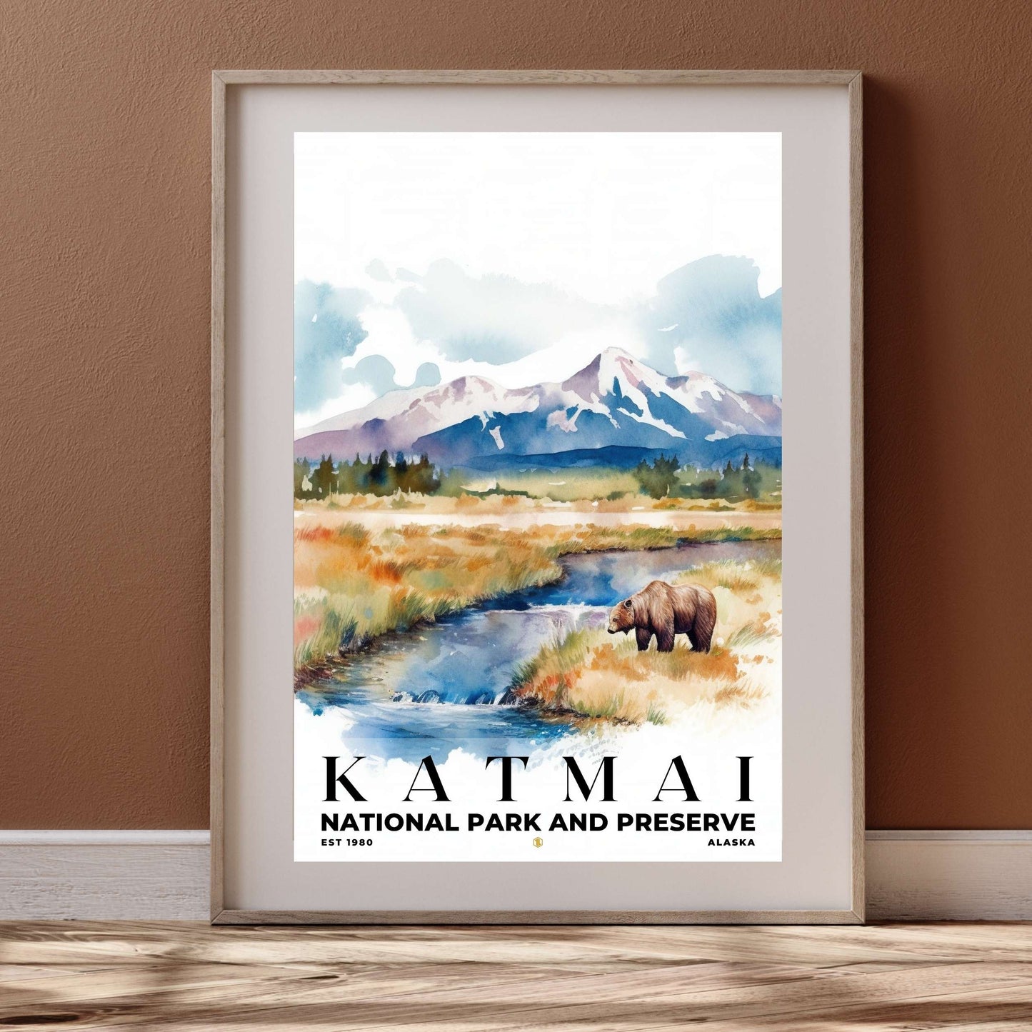 Katmai National Park Poster | S04