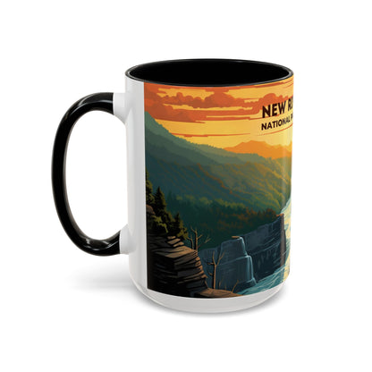 New River Gorge National Park Mug | Accent Coffee Mug (11, 15oz)