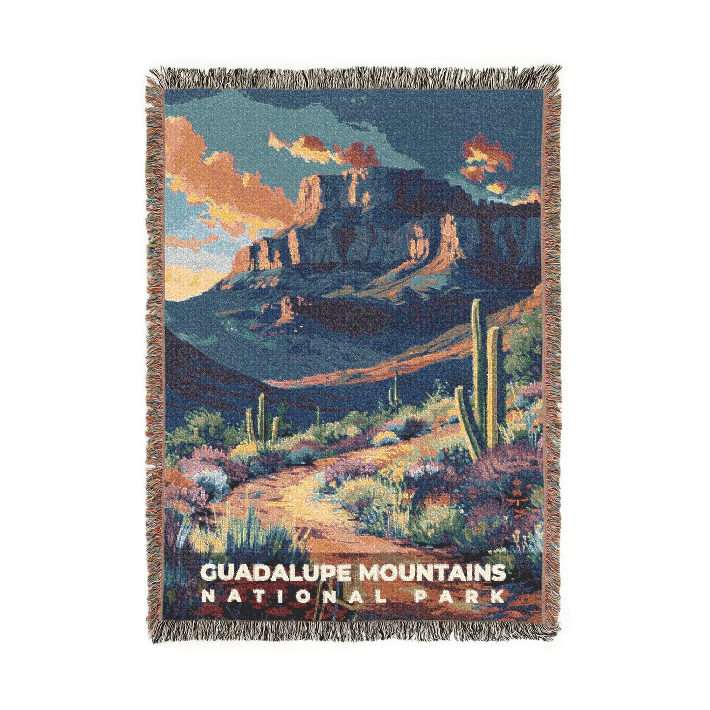 Guadalupe Mountains National Park Woven Blanket | S18