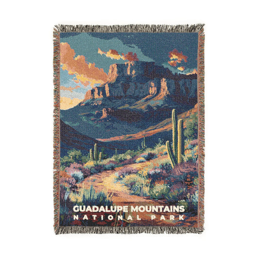 Guadalupe Mountains National Park Woven Blanket | S18