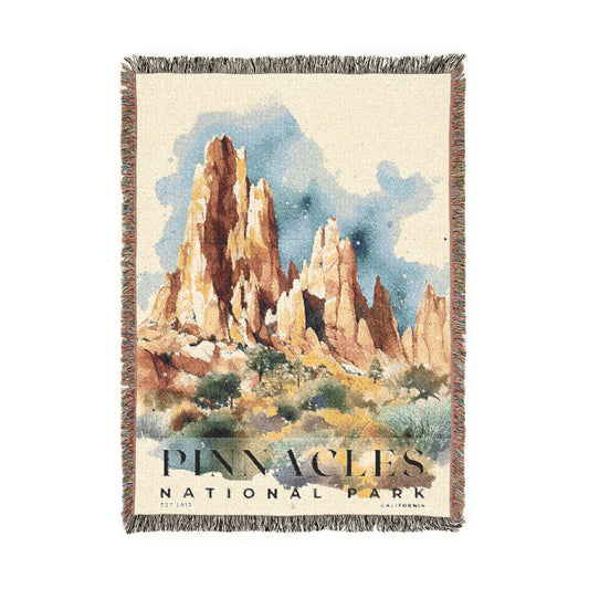 Pinnacles National Park Woven Blanket | S04