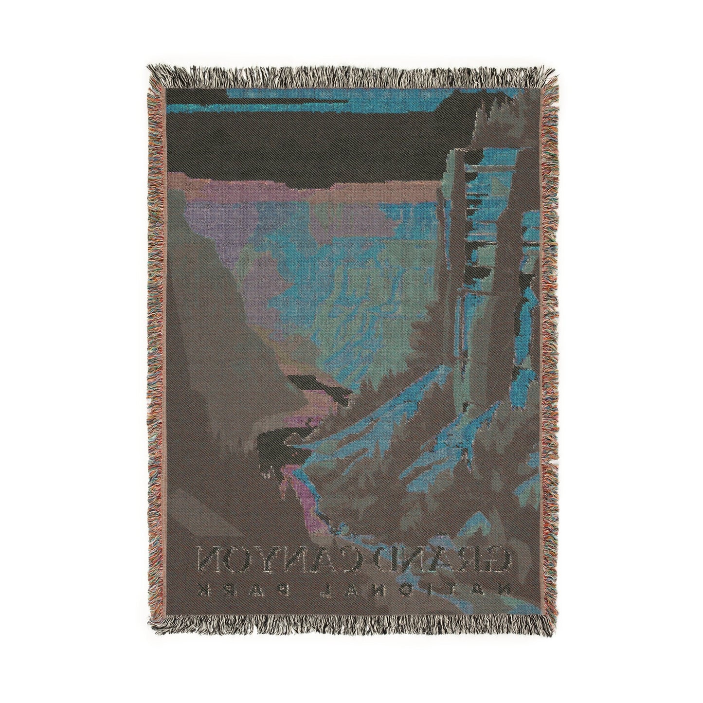 Grand Canyon National Park Woven Blanket | S01