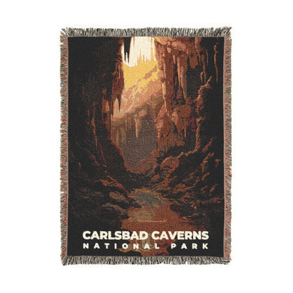 Carlsbad Caverns National Park Woven Blanket | S07