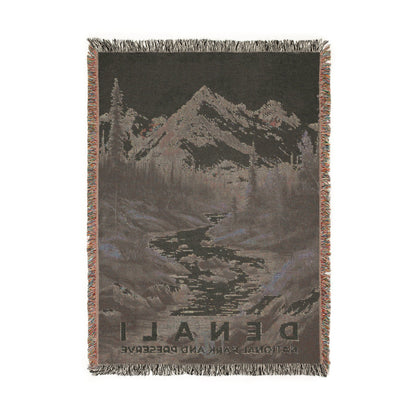 Denali National Park Woven Blanket | S17