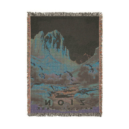 Zion National Park Woven Blanket | S08
