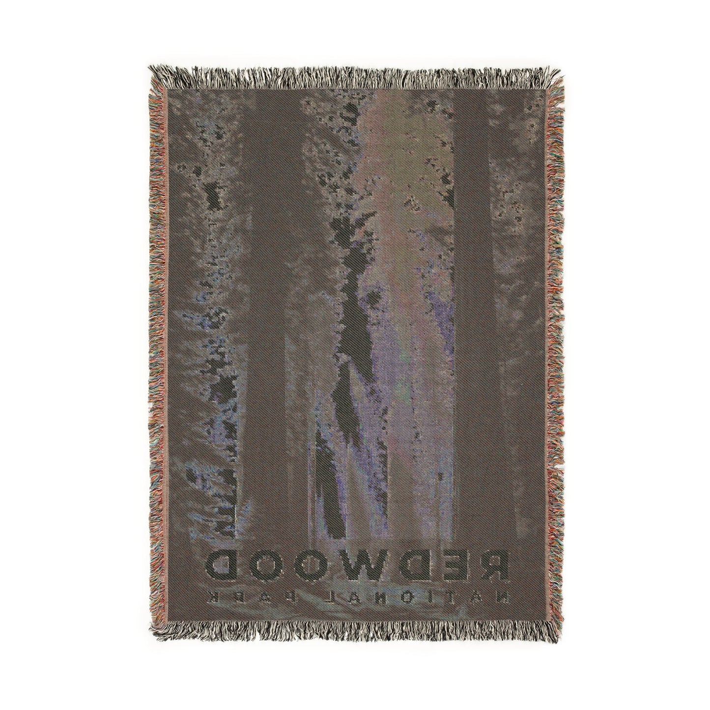 Redwood National Park Woven Blanket | S10