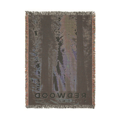 Redwood National Park Woven Blanket | S10