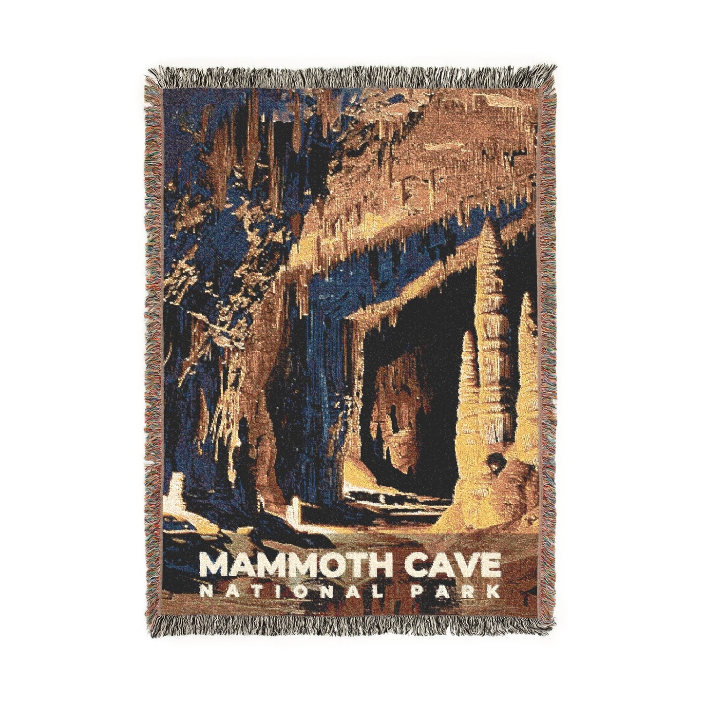 Mammoth Cave National Park Woven Blanket | S19