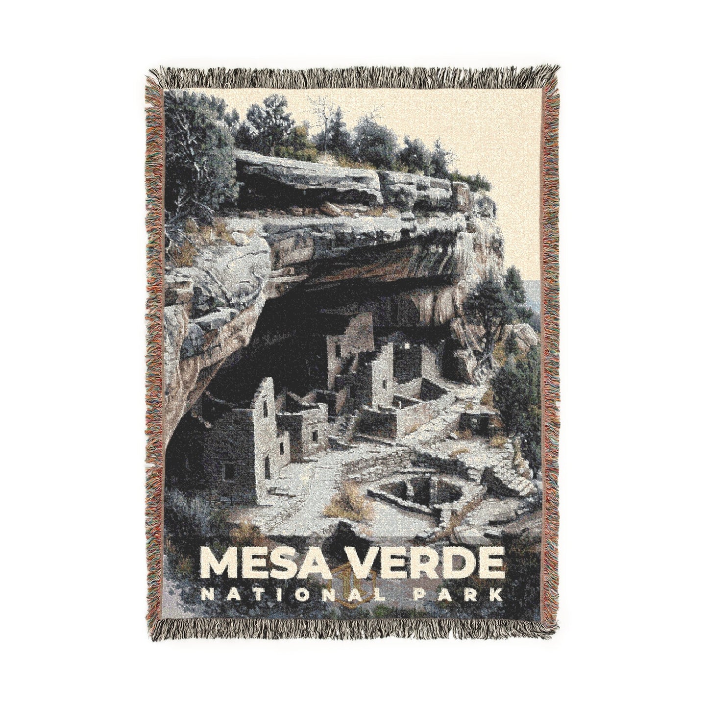 Mesa Verde National Park Woven Blanket | S17