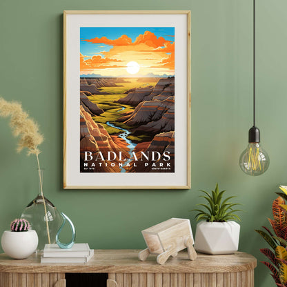 Badlands National Park Poster | S07