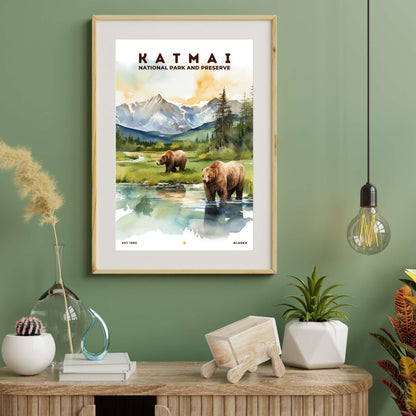 Katmai National Park Poster | S08