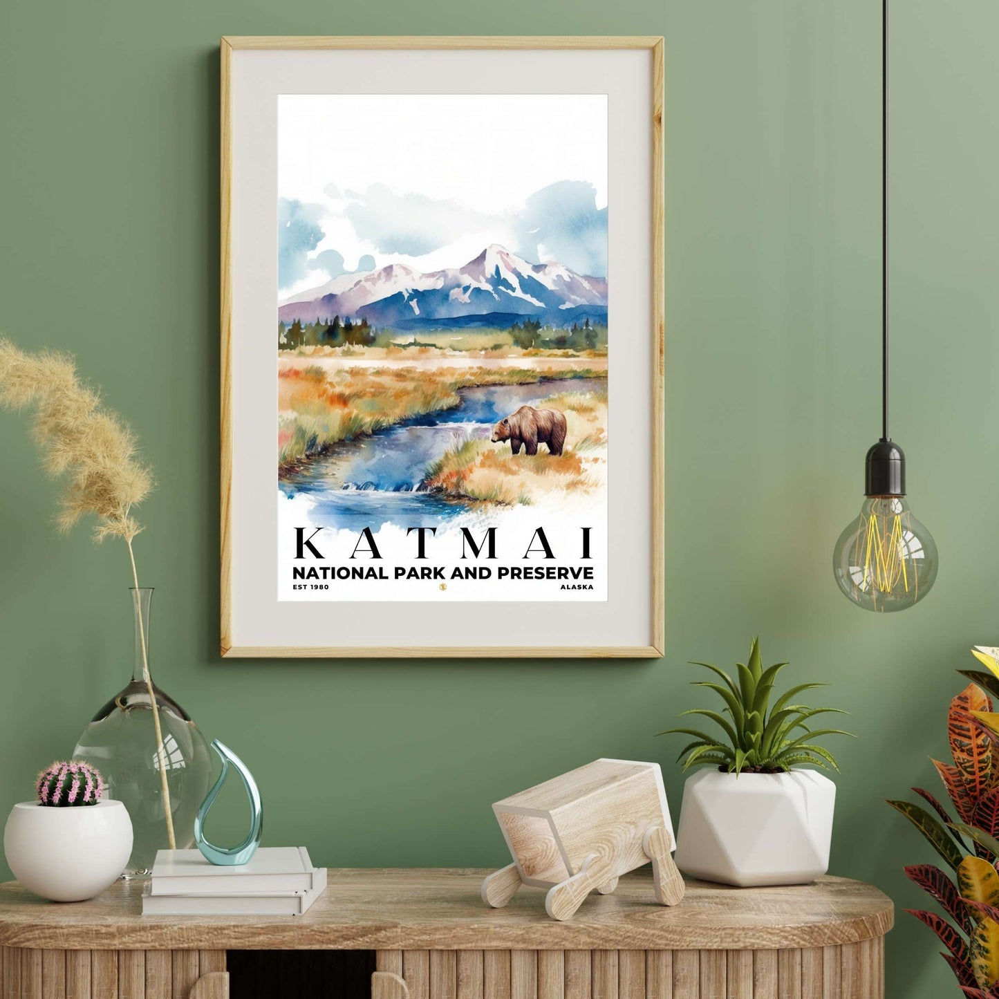 Katmai National Park Poster | S04