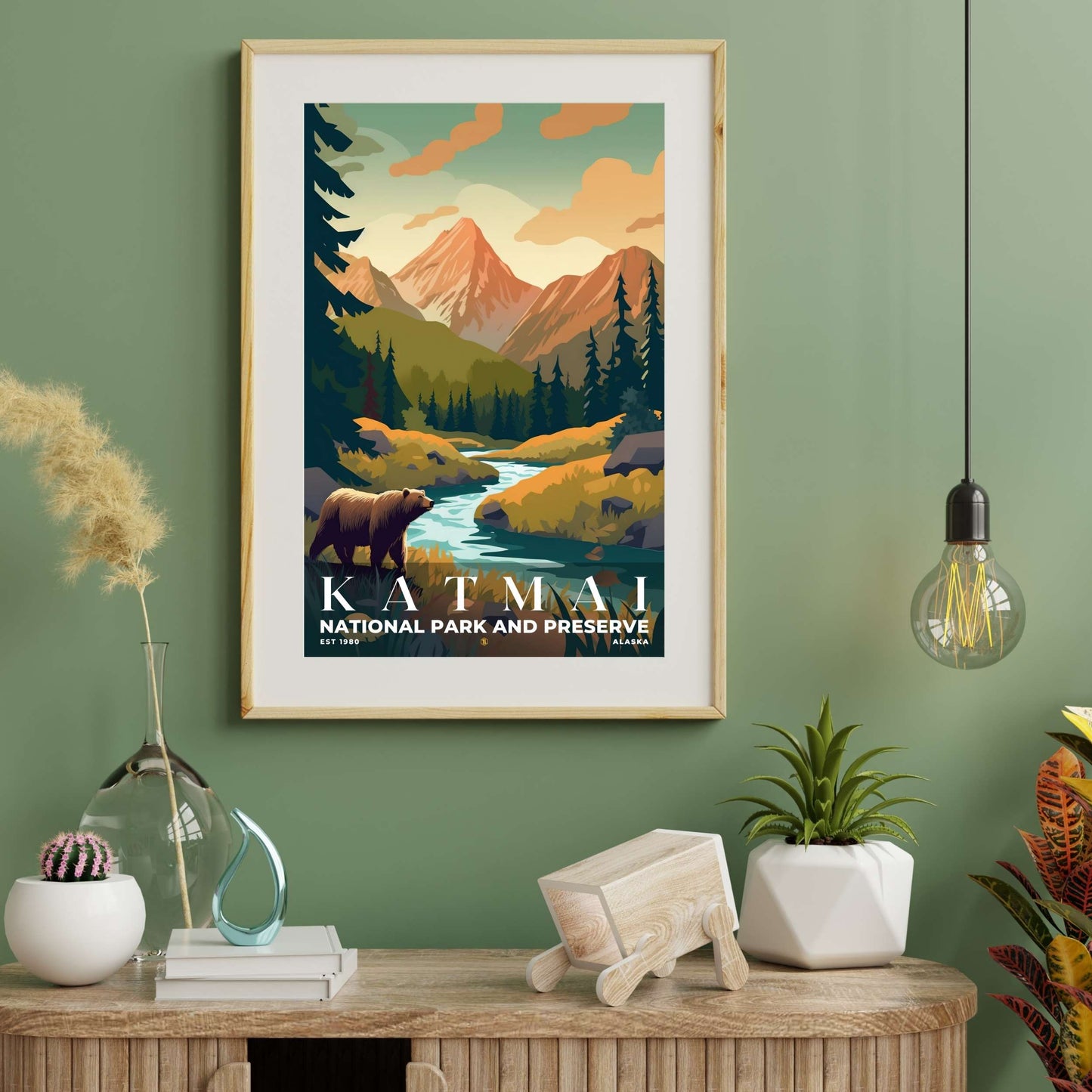 Katmai National Park Poster | S05