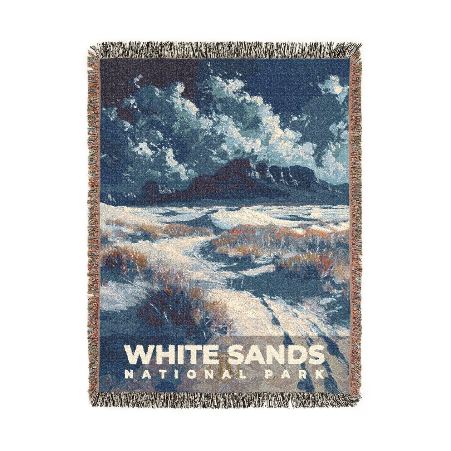 White Sands National Park Woven Blanket | S14