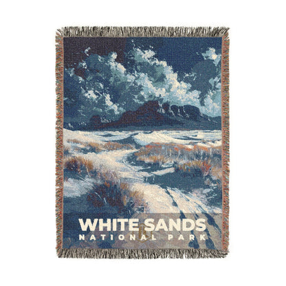 White Sands National Park Woven Blanket | S14