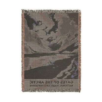 Gates of the Arctic National Park Woven Blanket | S15