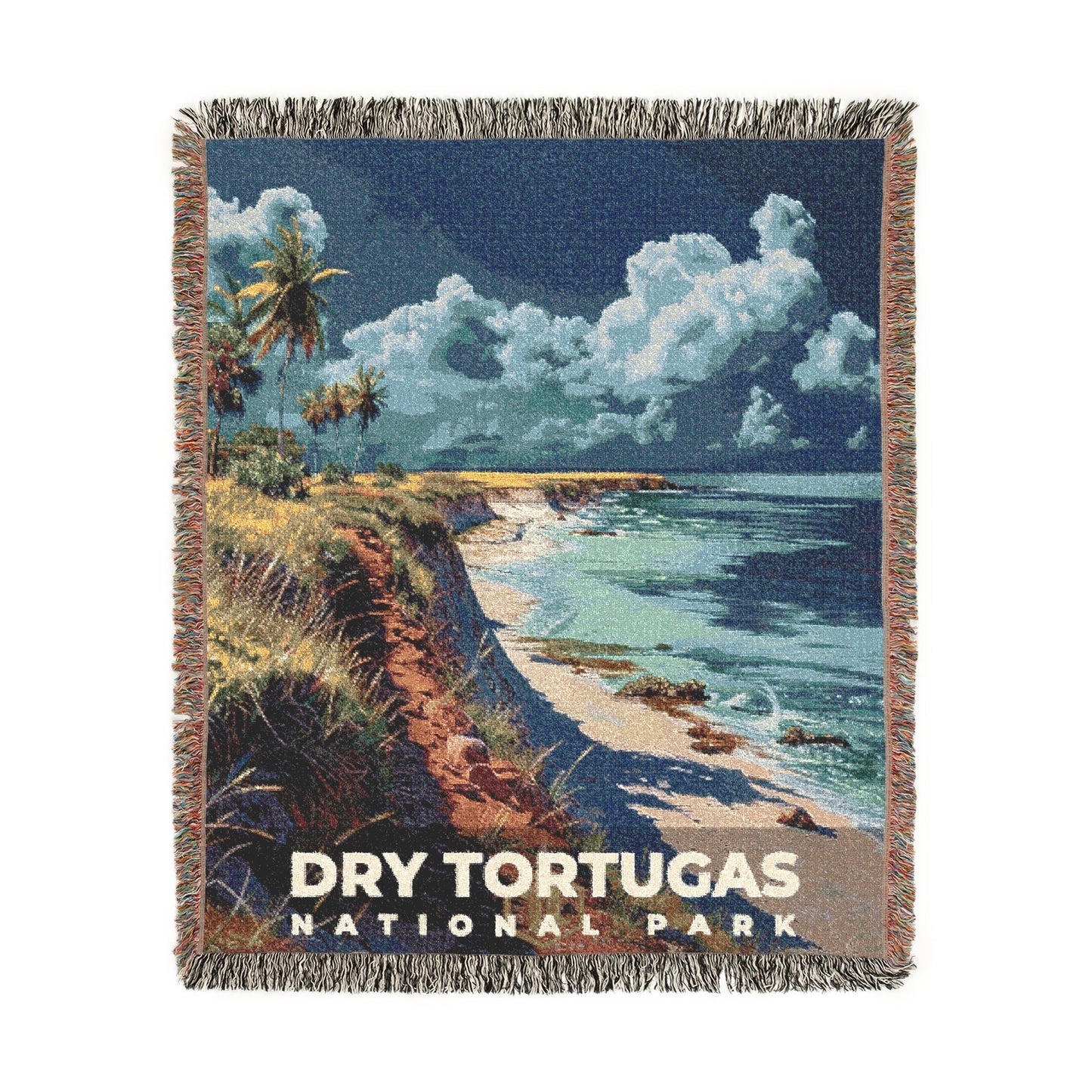 Dry Tortugas National Park Woven Blanket | S16