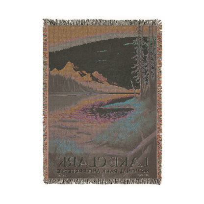 Lake Clark National Park Woven Blanket | S02