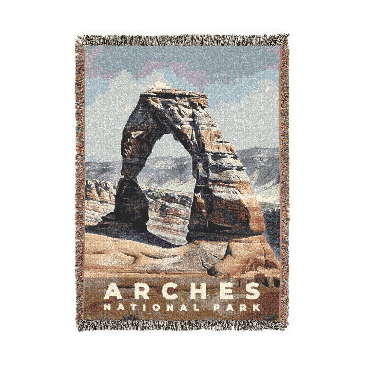Arches National Park Woven Blanket | S17