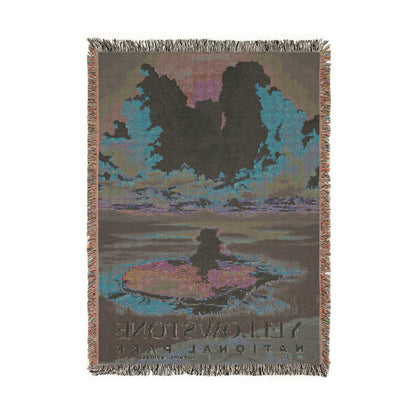 Yellowstone National Park Woven Blanket | S05