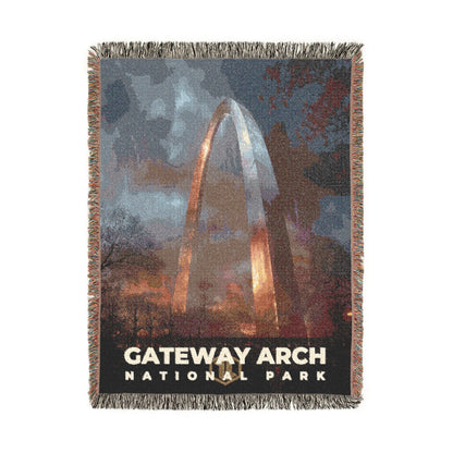 Gateway Arch National Park Woven Blanket | S12