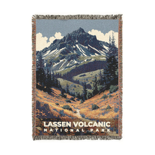 Lassen Volcanic National Park Woven Blanket | S19
