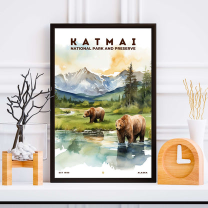 Katmai National Park Poster | S08