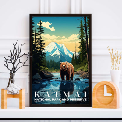 Katmai National Park Poster | S07