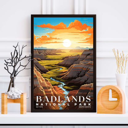 Badlands National Park Poster | S07